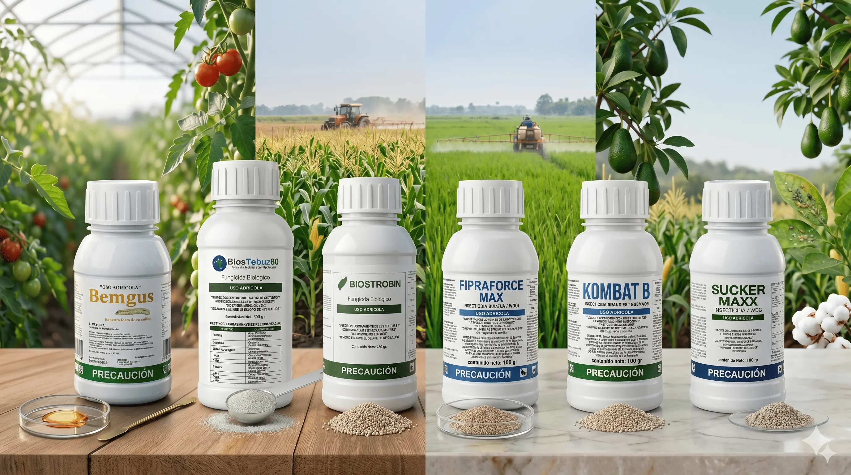 Equipo de Nexagro en campo